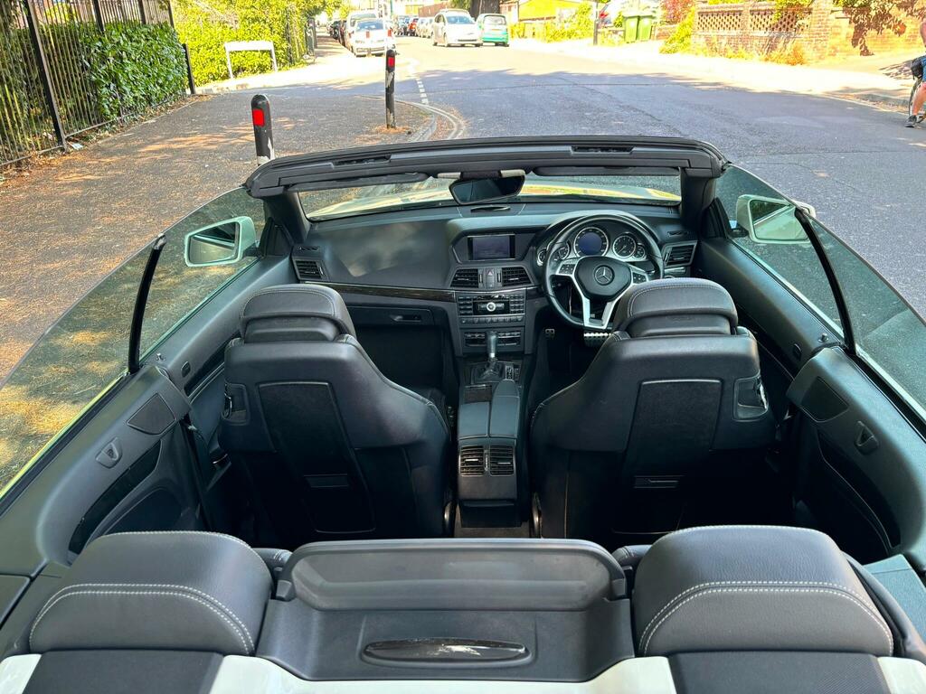 Mercedes-Benz E Class 3.0 E350 Cdi V6 Blueefficiency Sport Cabriolet G-t White #29