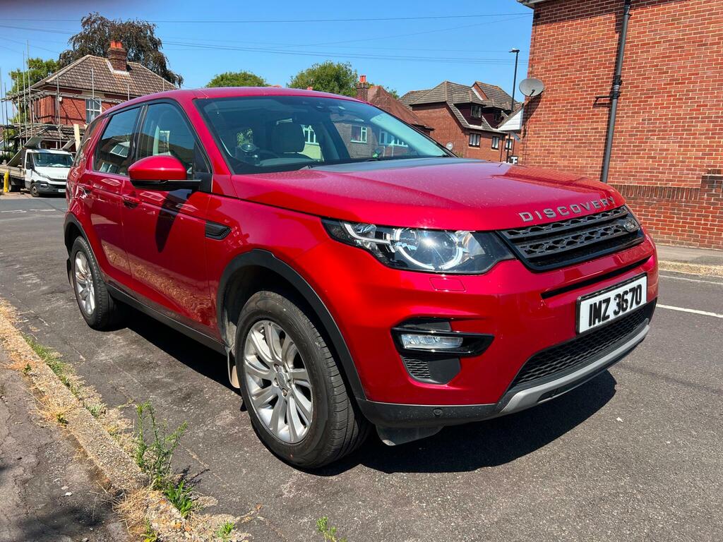 Land Rover Discovery Sport Se Tech Red #5