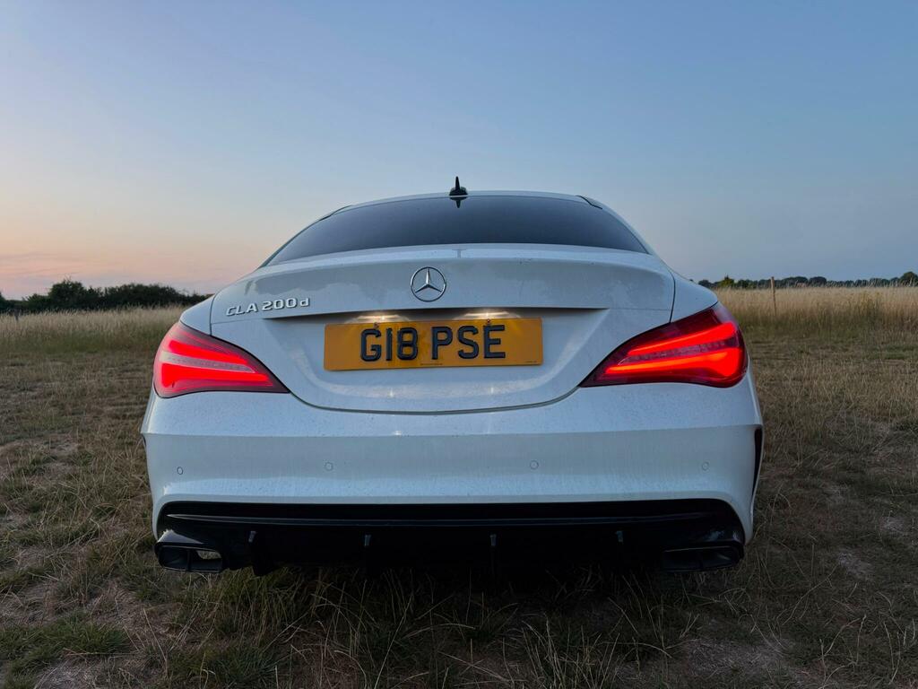 Mercedes-Benz CLA Class Amg Line White #2