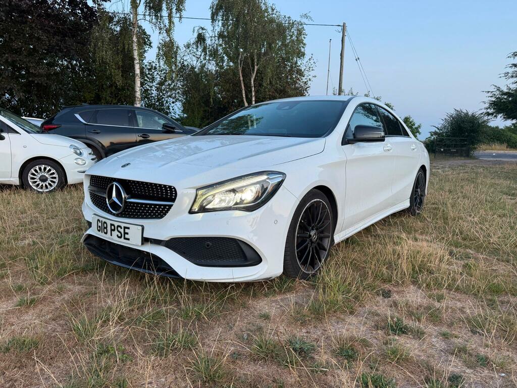 Mercedes-Benz CLA Class Amg Line White