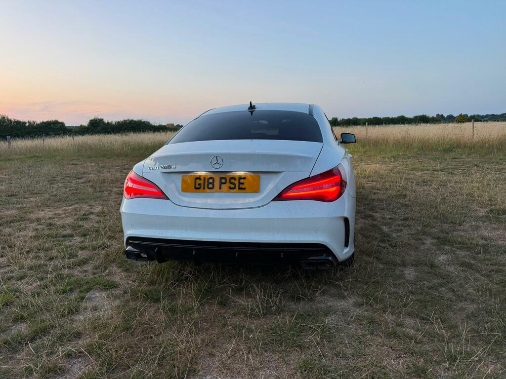 Mercedes-Benz CLA Class Amg Line White #6