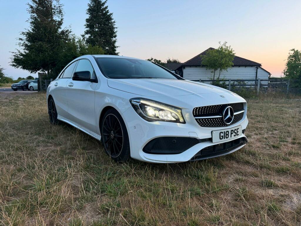 Mercedes-Benz CLA Class Amg Line White #3