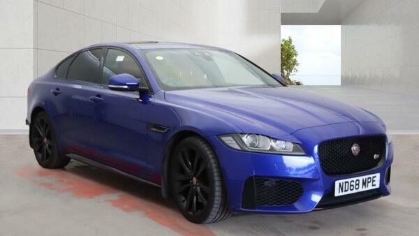 Jaguar XF S Blue #3