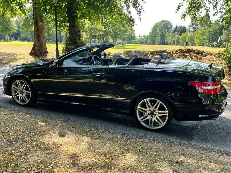 Mercedes-Benz E Class 3.0 E350 Cdi V6 Blueefficiency Sport Convertible Black #9