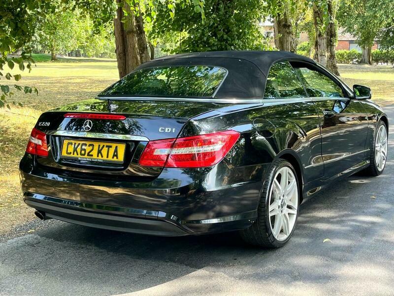 Mercedes-Benz E Class 3.0 E350 Cdi V6 Blueefficiency Sport Convertible Black #26