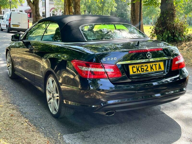 Mercedes-Benz E Class 3.0 E350 Cdi V6 Blueefficiency Sport Convertible Black #27