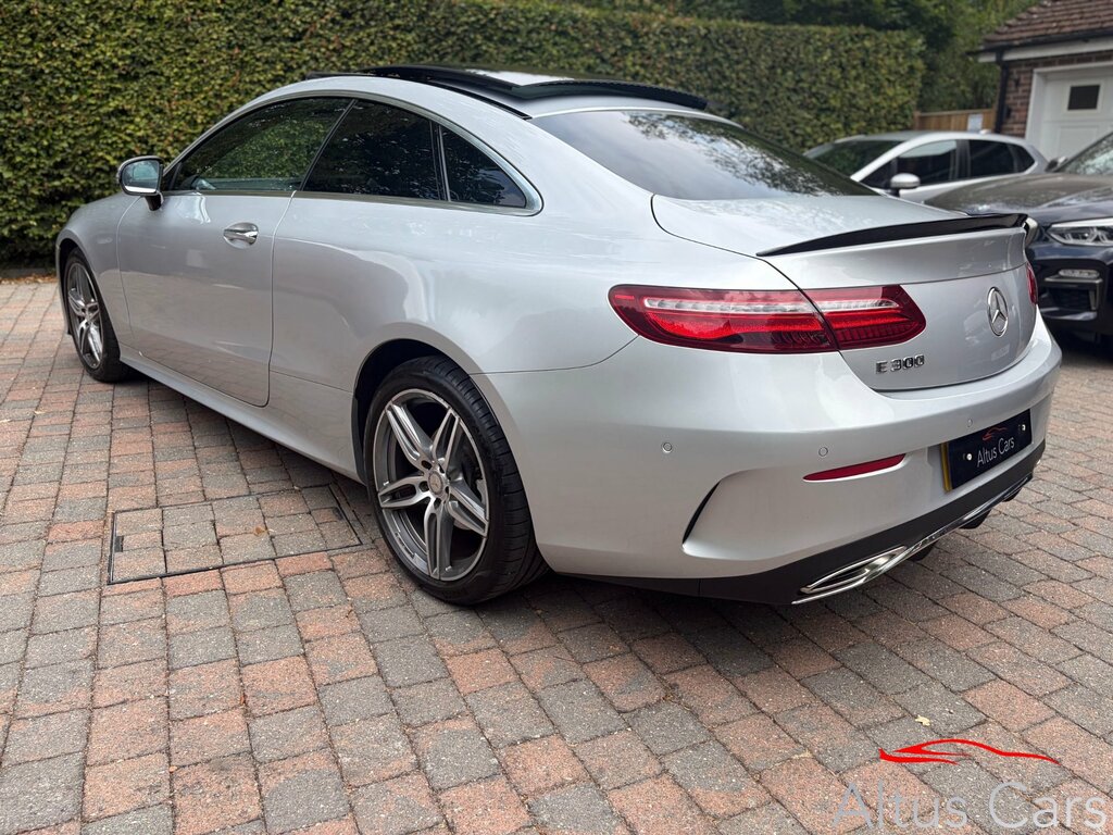 Mercedes-Benz E Class 2.0 E300 Amg Line Premium Coupe G-tro RA18ZRZ Silver #4
