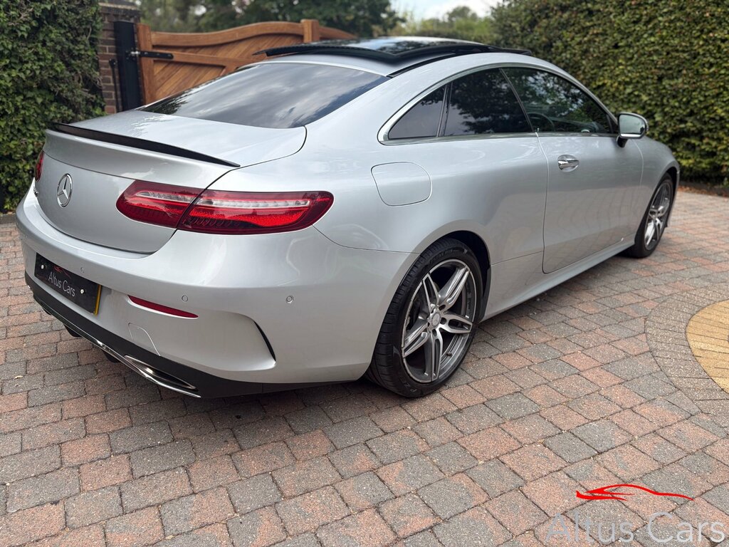 Mercedes-Benz E Class 2.0 E300 Amg Line Premium Coupe G-tro RA18ZRZ Silver #6