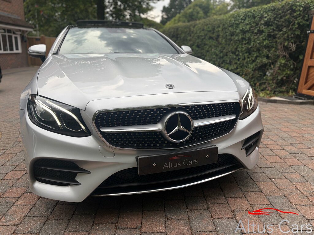 Mercedes-Benz E Class 2.0 E300 Amg Line Premium Coupe G-tro RA18ZRZ Silver #2