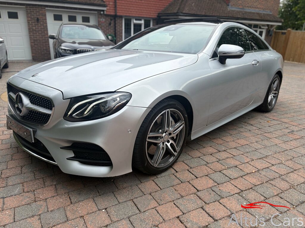 Mercedes-Benz E Class 2.0 E300 Amg Line Premium Coupe G-tro RA18ZRZ Silver #3