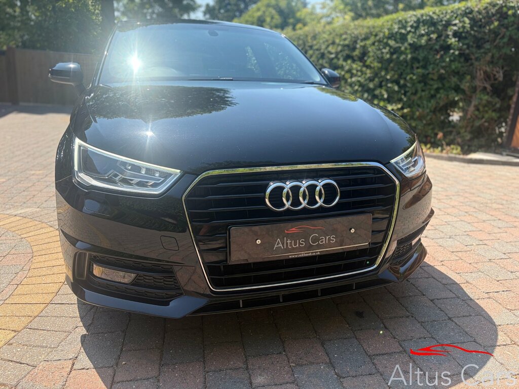 Audi A1 1.4 Tfsi S Line Sportback S Tronic Euro Black #2