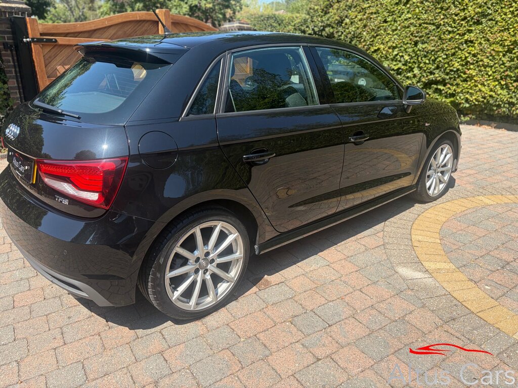 Audi A1 1.4 Tfsi S Line Sportback S Tronic Euro Black #6