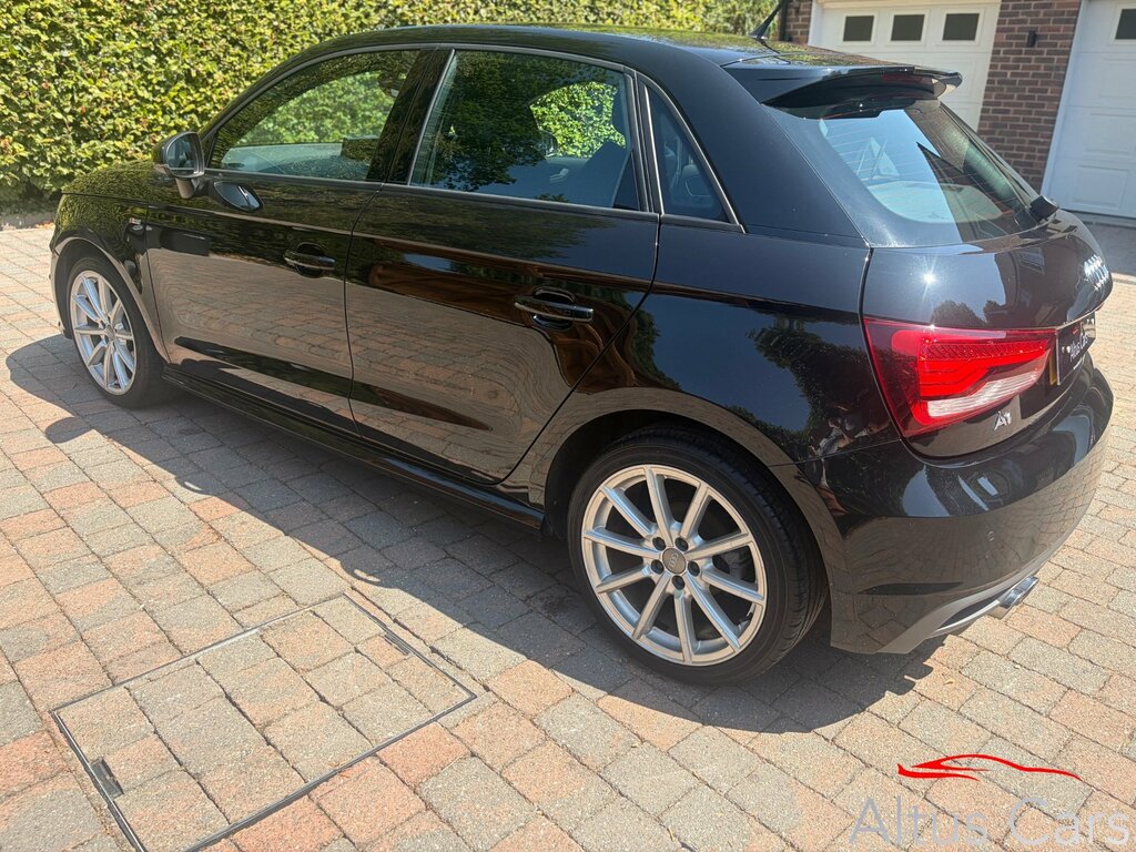 Audi A1 1.4 Tfsi S Line Sportback S Tronic Euro Black #4