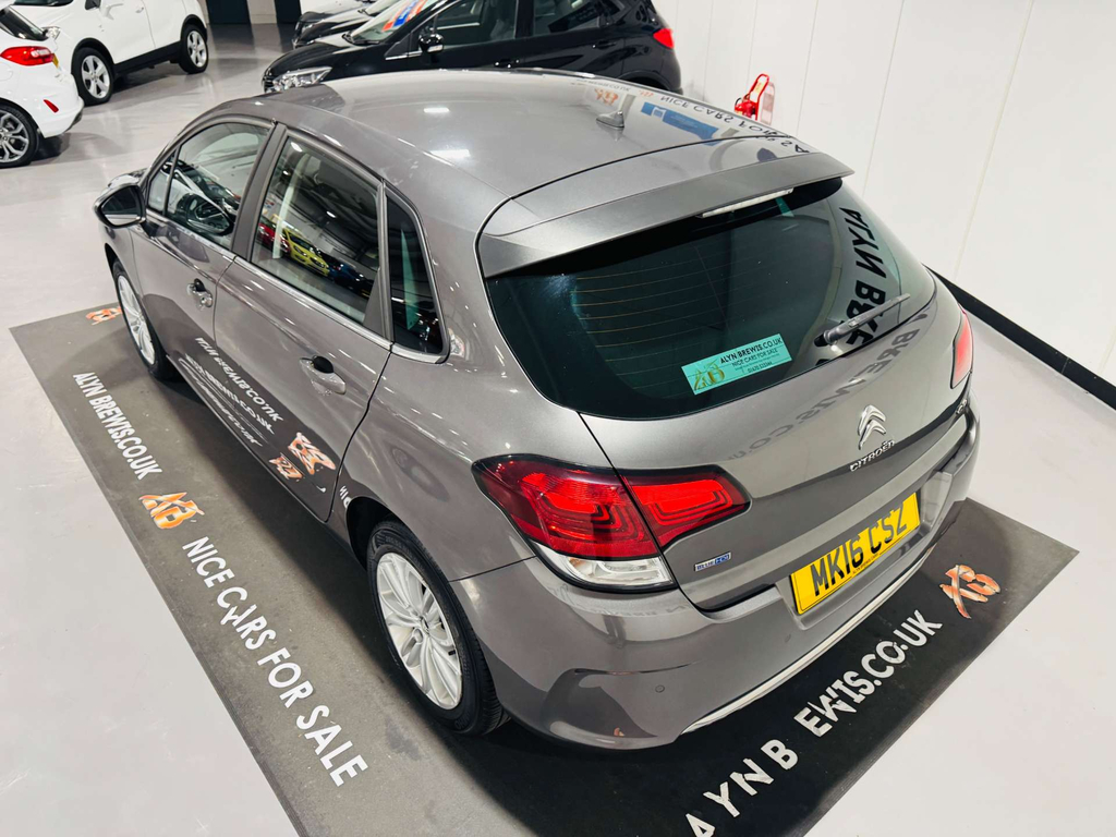 Citroen C4 Hatchback 1.6 Bluehdi Flair Euro 6 Ss 2016 Black #20