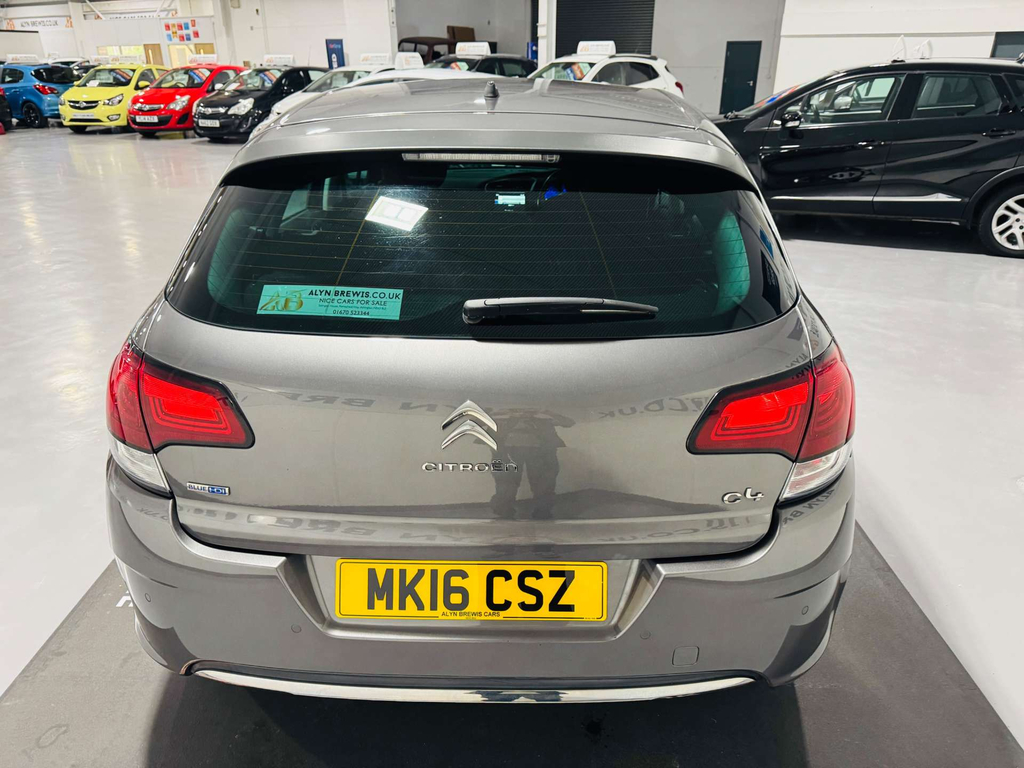 Citroen C4 Hatchback 1.6 Bluehdi Flair Euro 6 Ss 2016 Black #13