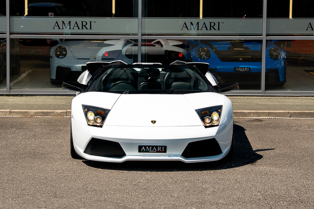 Lamborghini Murcielago Lp640 Roadster White #6