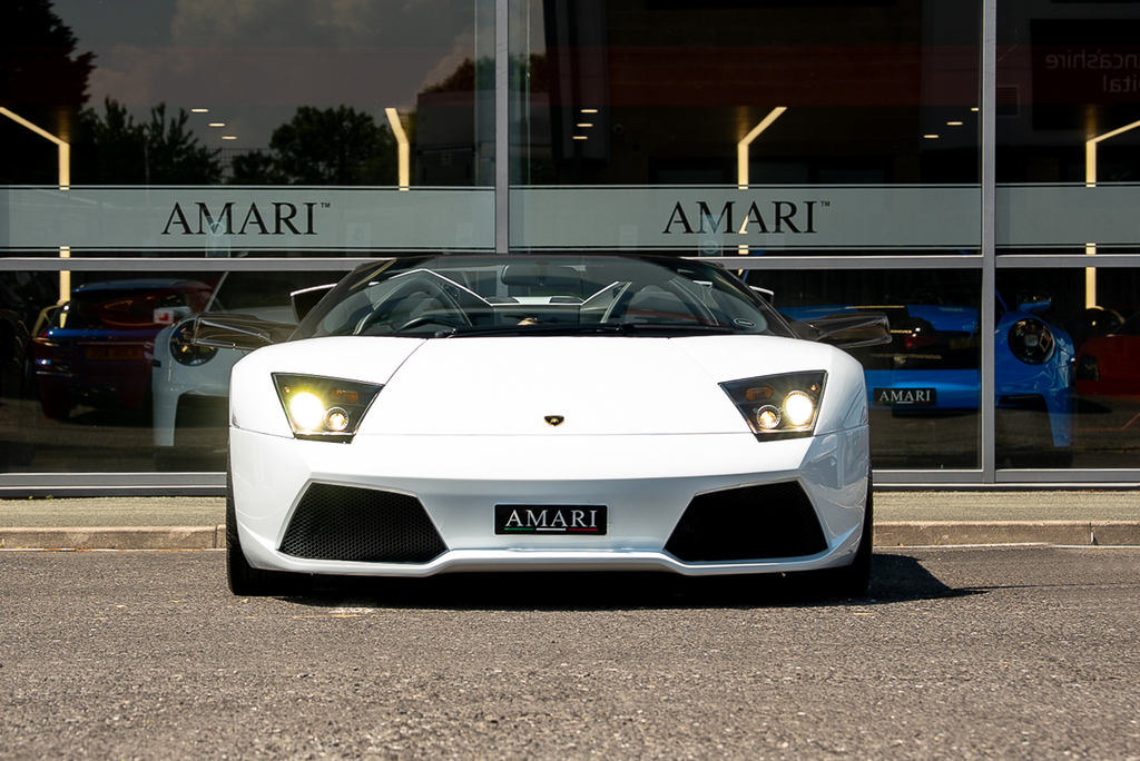 Lamborghini Murcielago Lp640 Roadster White #5