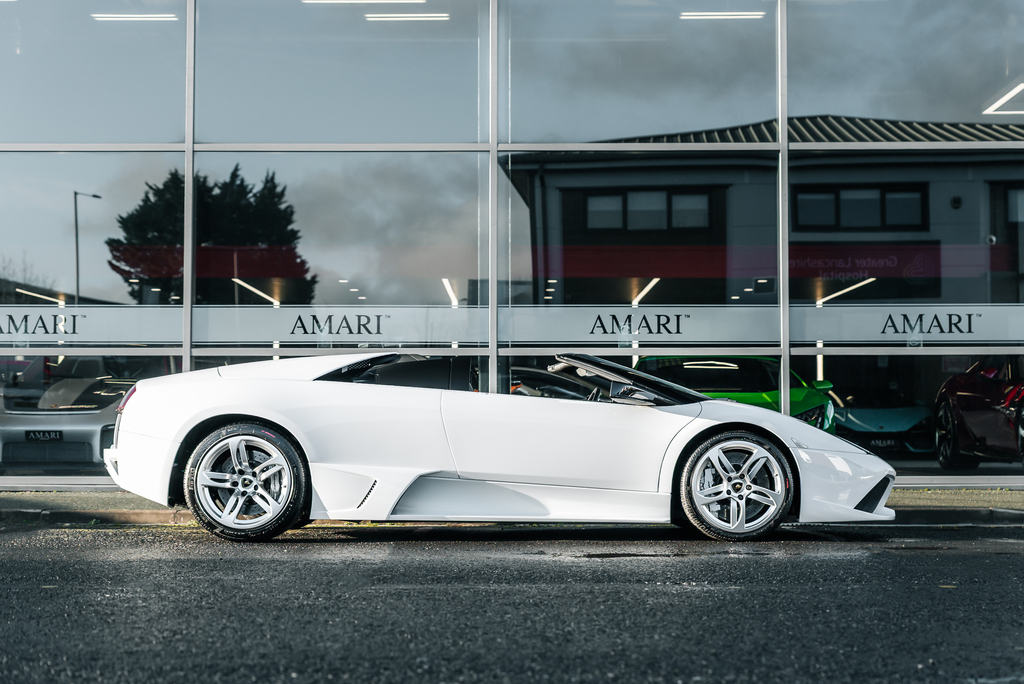 Lamborghini Murcielago Lp640 Roadster White #4