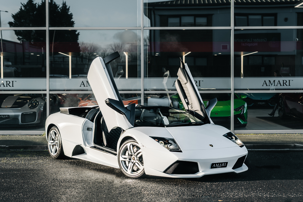 Lamborghini Murcielago Lp640 Roadster White #2