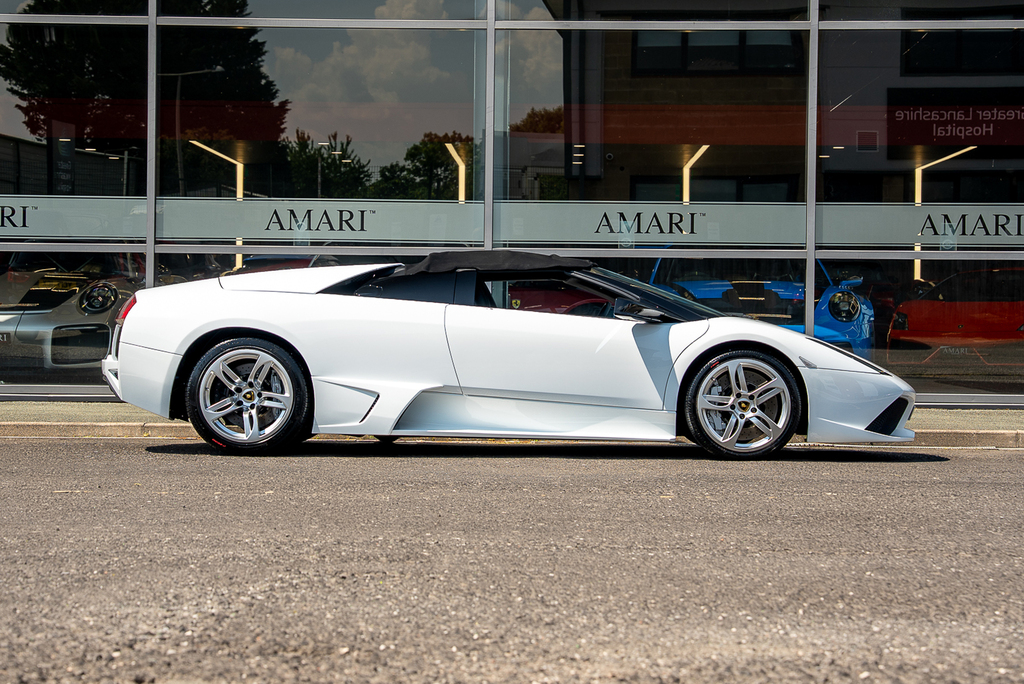 Lamborghini Murcielago Lp640 Roadster White #3
