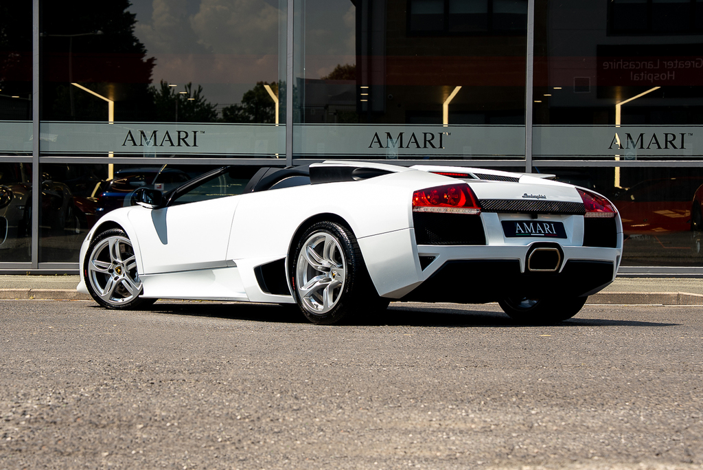 Lamborghini Murcielago Lp640 Roadster White #4