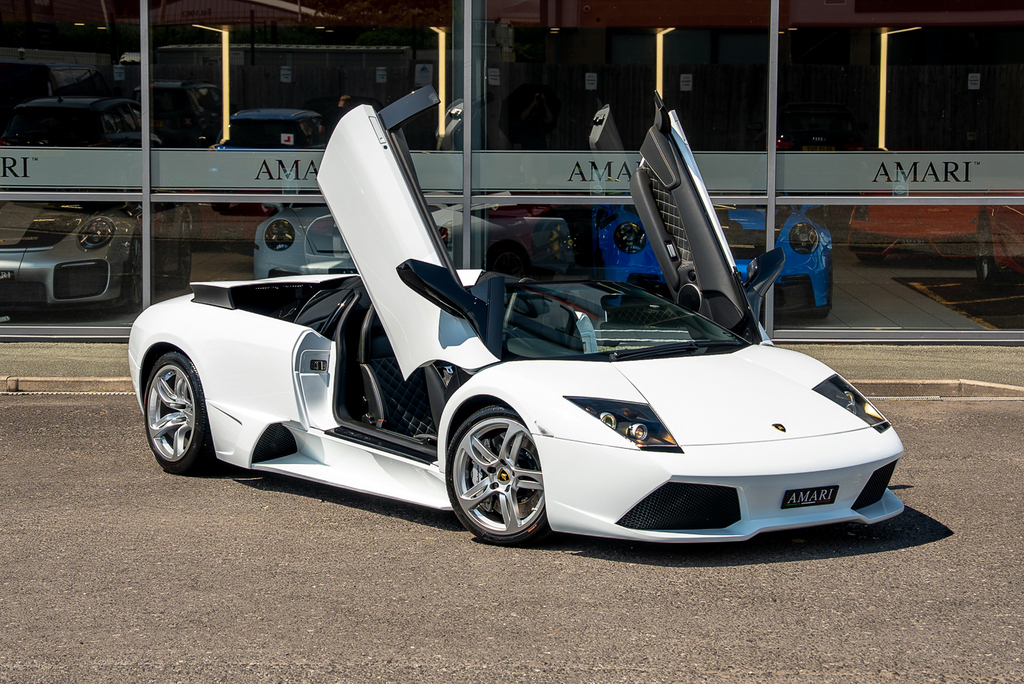 Lamborghini Murcielago Lp640 Roadster White #2