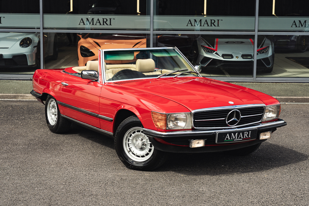 Mercedes-Benz 380 380 Sl Red