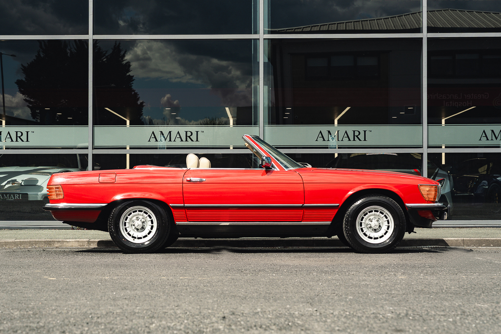 Mercedes-Benz 380 380 Sl Red #3