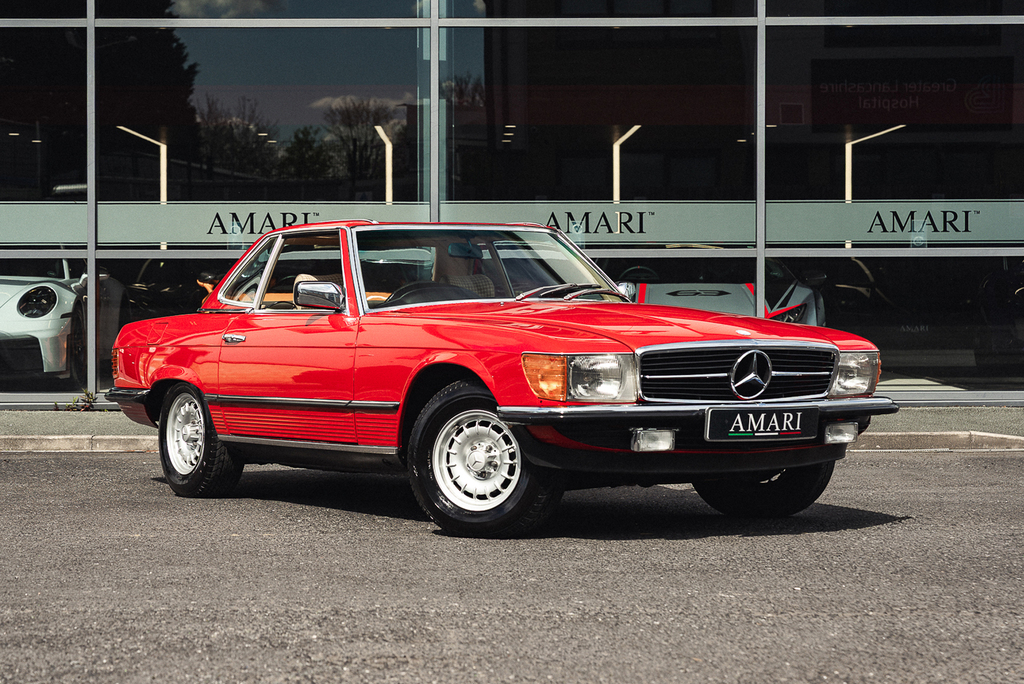 Mercedes-Benz 380 380 Sl Red #2