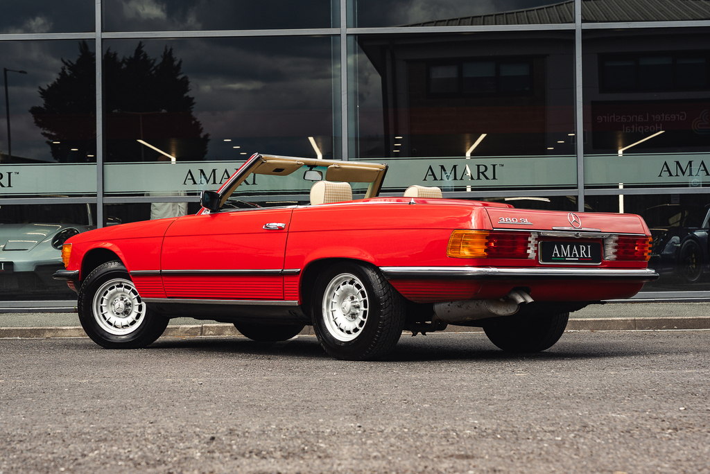 Mercedes-Benz 380 380 Sl Red #5