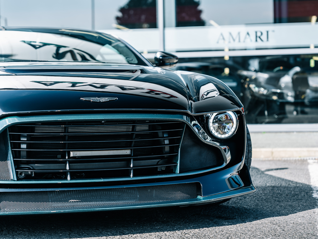 Aston Martin Coupe Silver #13