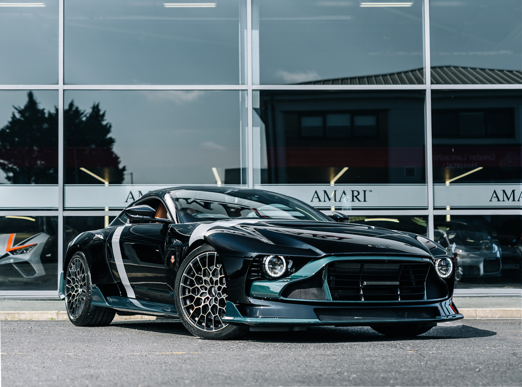 Aston Martin Coupe Silver #2
