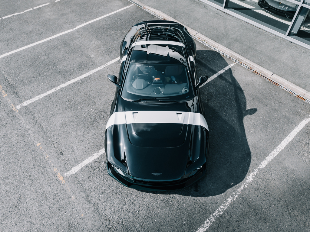 Aston Martin Coupe Silver #40