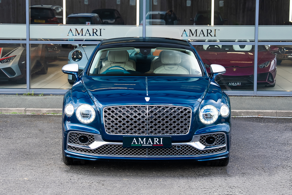 Bentley Flying Spur Muliner W12 Blue #5