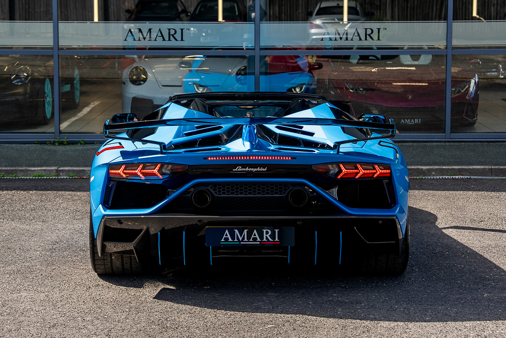 Lamborghini Aventador Svj Roadster Lp 770-4 Blue #6