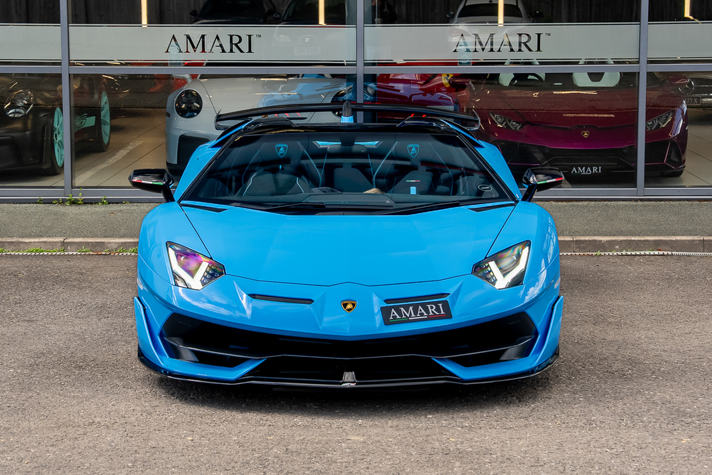 Lamborghini Aventador Svj Roadster Lp 770-4 Blue #5