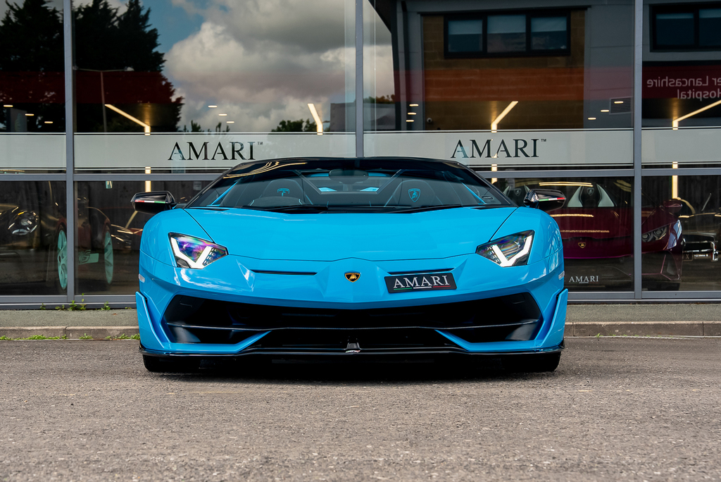 Lamborghini Aventador Svj Roadster Lp 770-4 Blue #4