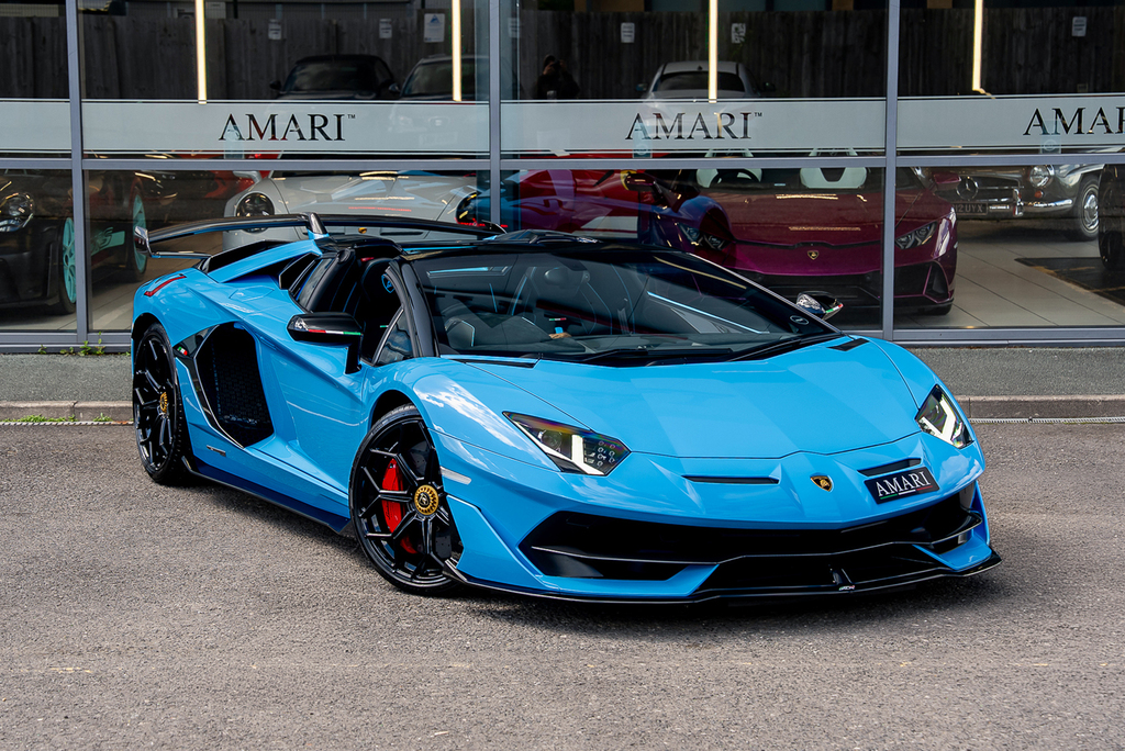 Lamborghini Aventador Svj Roadster Lp 770-4 Blue