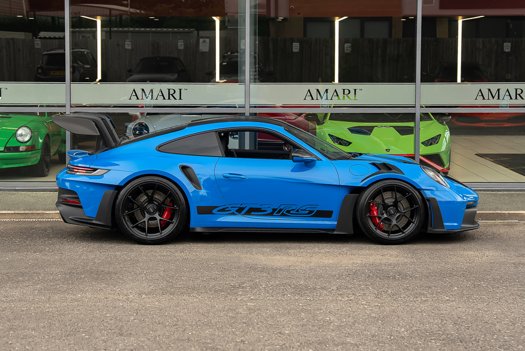 Porsche 911 992 Gt3 Rs Weissach Blue #2