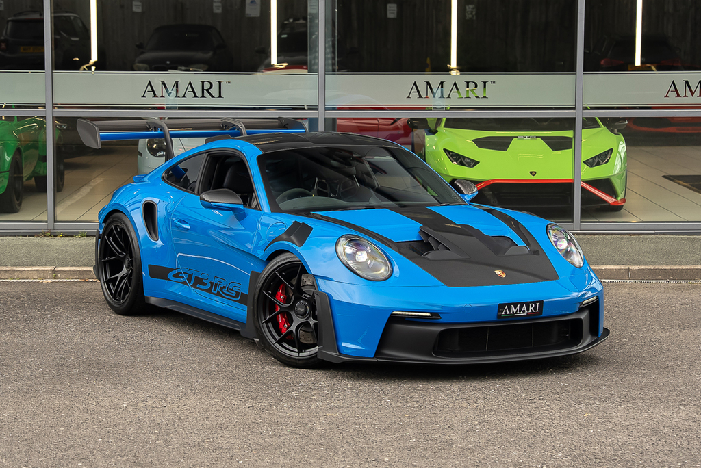 Porsche 911 992 Gt3 Rs Weissach Blue