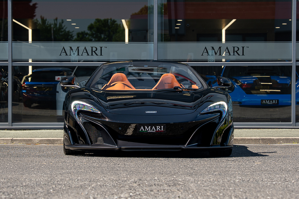 McLaren 675LT Spider Black #4
