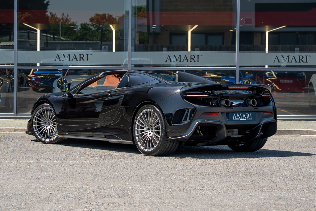 McLaren 675LT Spider Black #3