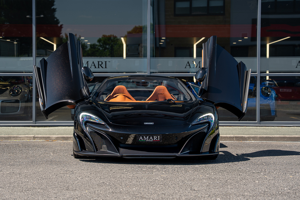 McLaren 675LT Spider Black #6
