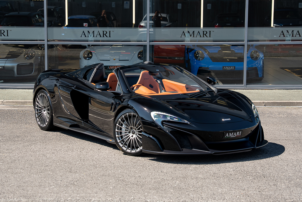 McLaren 675LT Spider Black