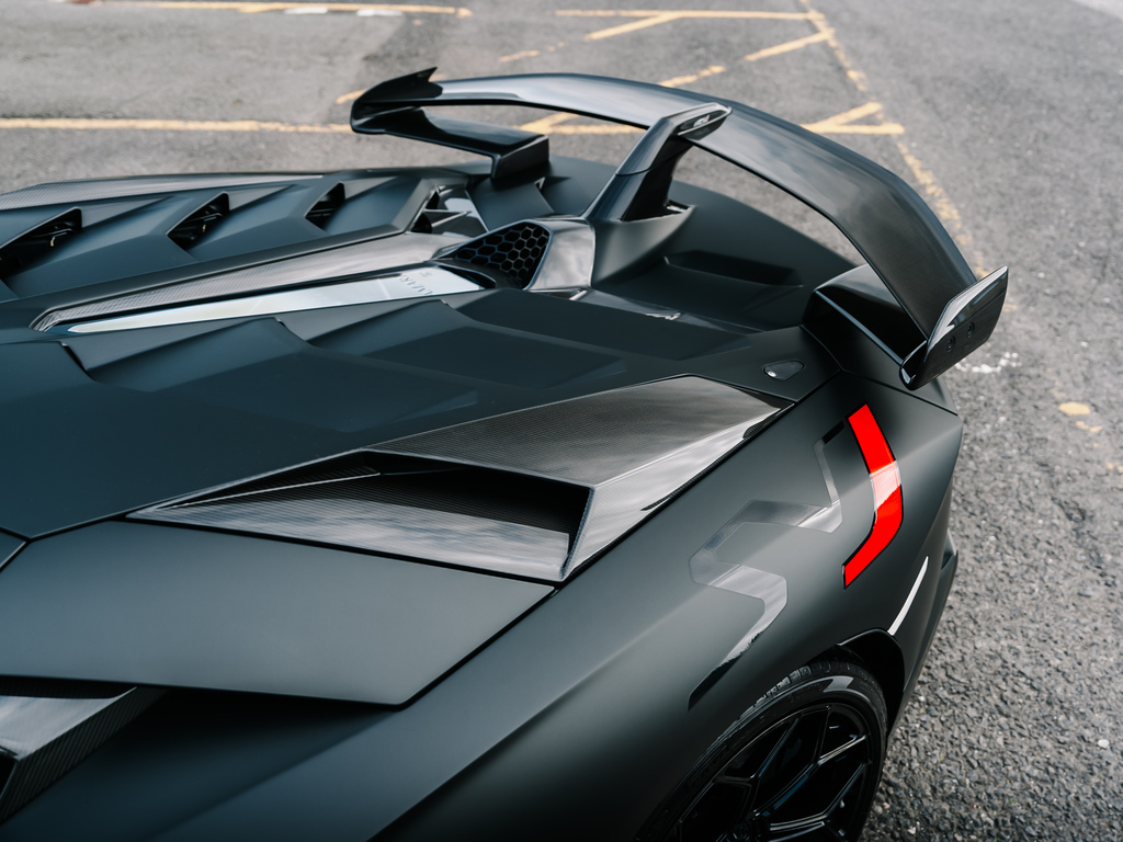 Lamborghini Aventador Svj Black #44
