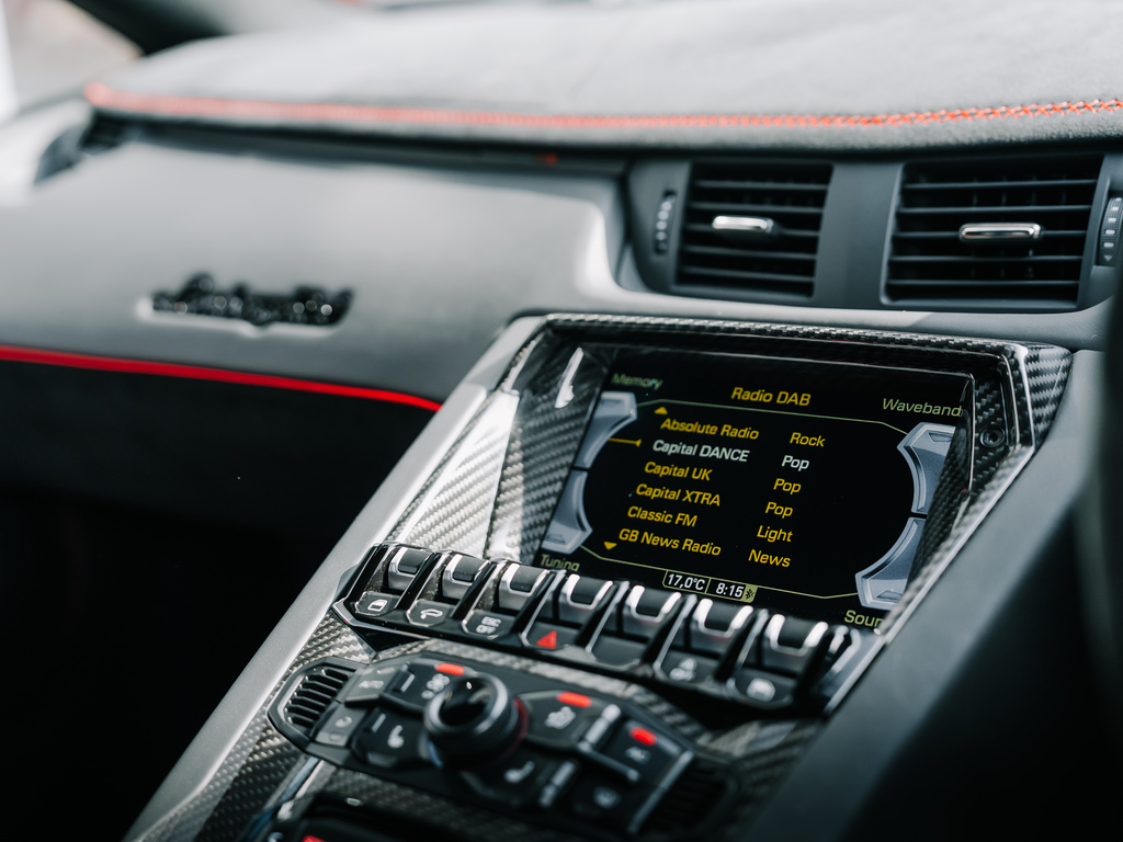Lamborghini Aventador Svj Black #25