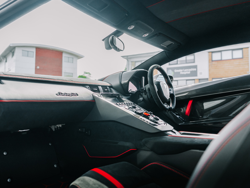 Lamborghini Aventador Svj Black #15