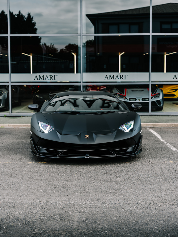 Lamborghini Aventador Svj Black #46