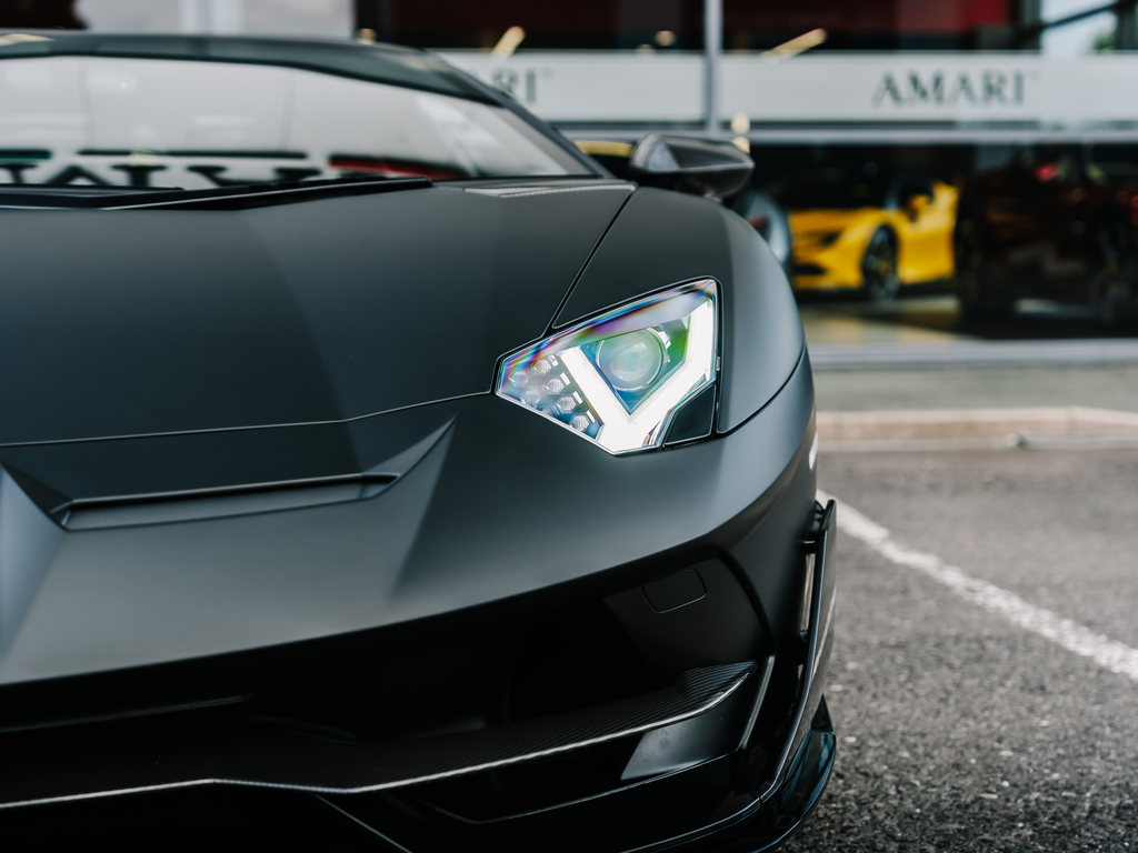 Lamborghini Aventador Svj Lp 770-4 Black #6