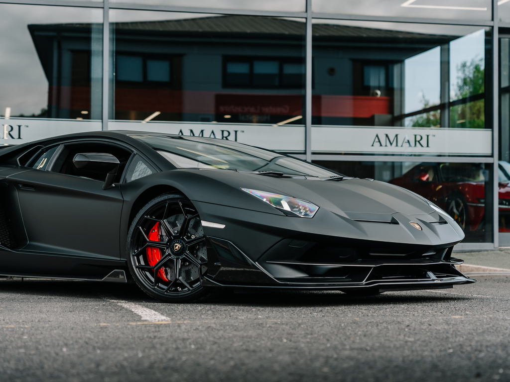 Lamborghini Aventador Svj Black #51